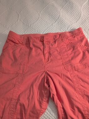 CJ Banks Coral Capris